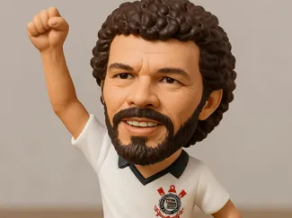 BONECO MINI CRAQUE SOCRATES
