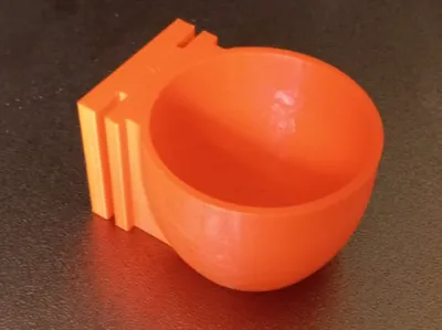 Egg feeder for birds and poultry