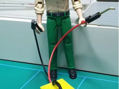 Welding Visor - scale models for diorama
