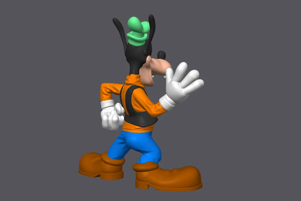 Goofy Model Goofy Pre-Painted Toon Legend Edition Fun Print by Ryan MakerWorld ...