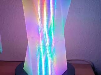 LED desk lamp using WS2812B LED-Strip WLED