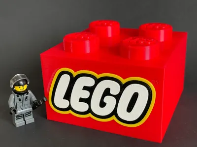 Brick wiht logo