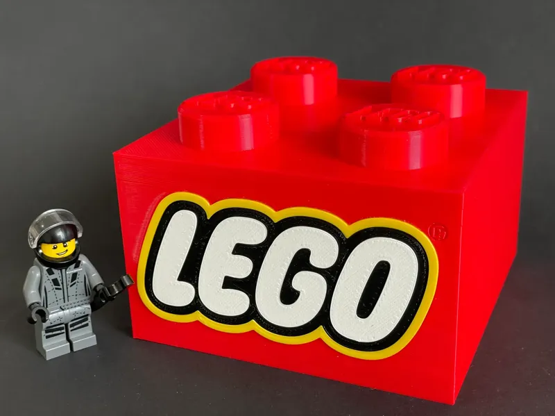 Brick wiht logo
