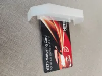 Cache pour boîtier OBU singapourien (ERP 2.0) avec porte-carte — photo 1