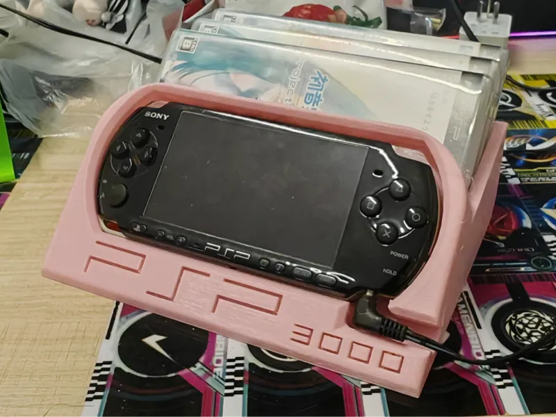 PSP3000展示架（含3卡盒收纳）