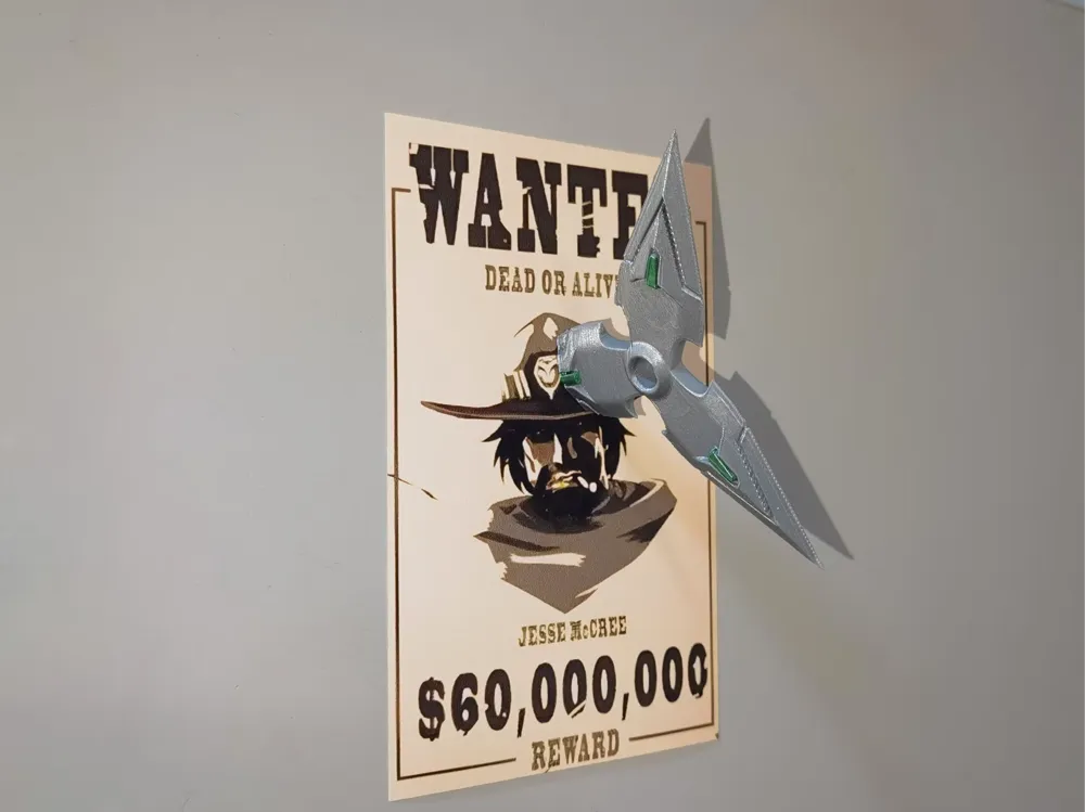 Genji Shuriken Fridge Magnet - Free 3D Print Model - MakerWorld