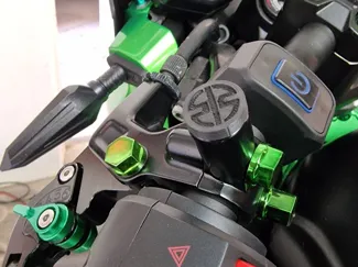 Mirror Screw Cap Kawasaki Logo