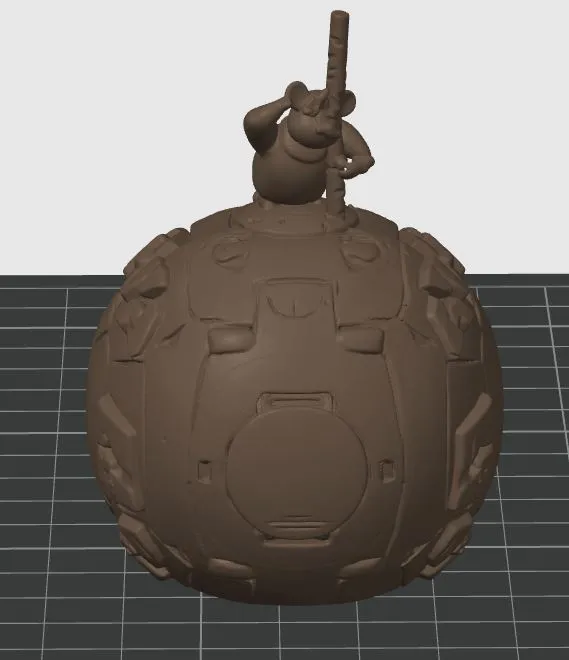 ball desk figure