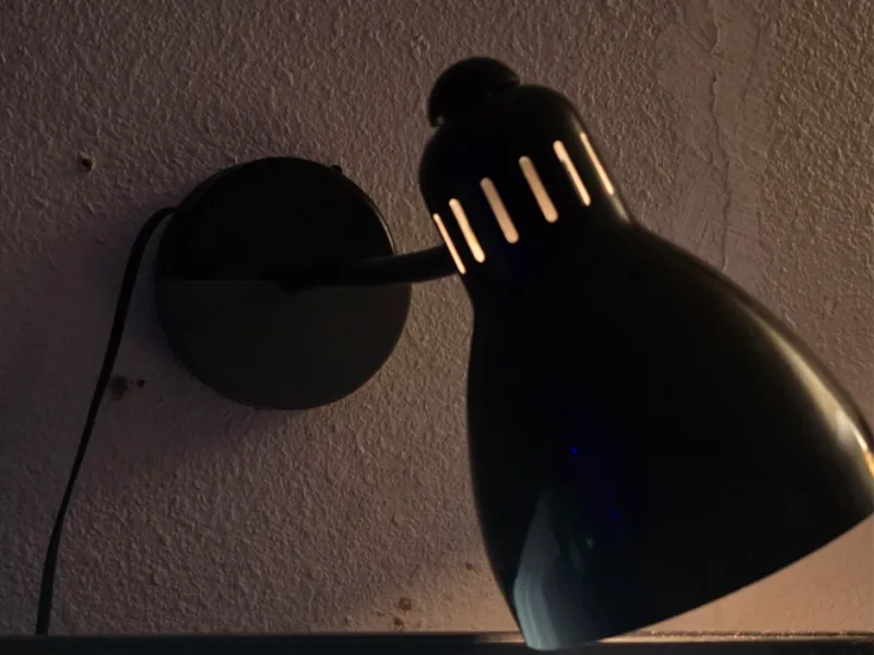 wall mount for desk lamp