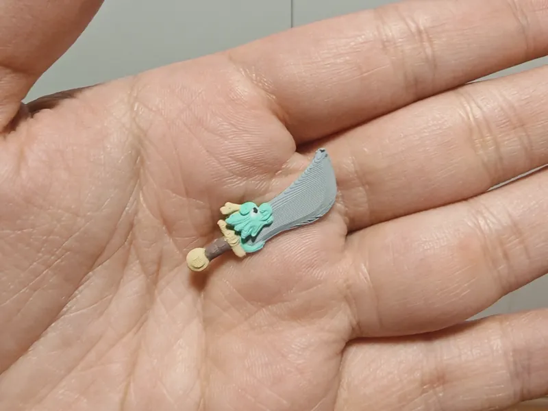 迷你青龙偃月刀中国古代武器
