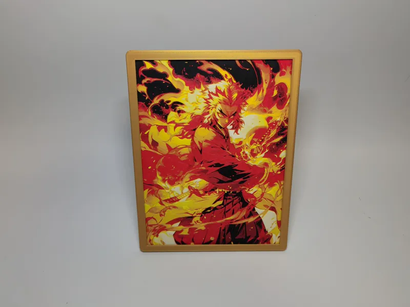 浮雕画-鬼灭之刃-炼狱杏寿郎