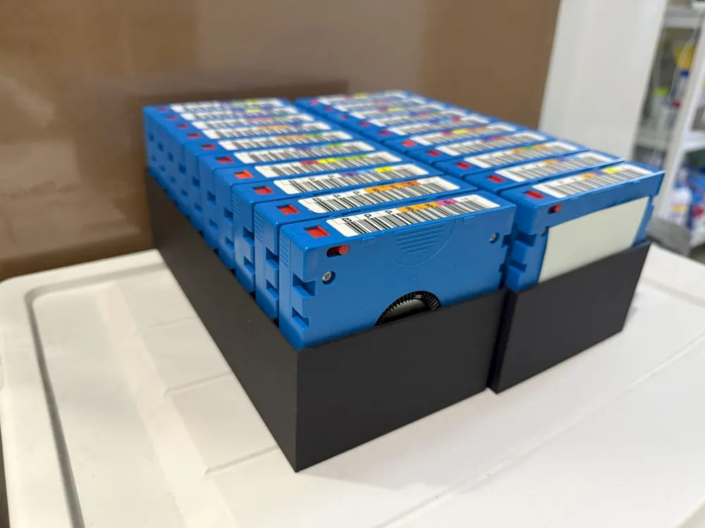 Stackable LTO Tape Case - Free 3D Print Model - MakerWorld