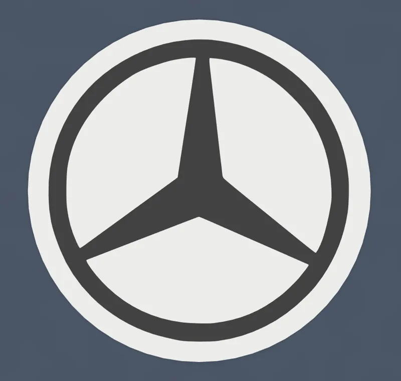 Mercedes coaster / podtácek