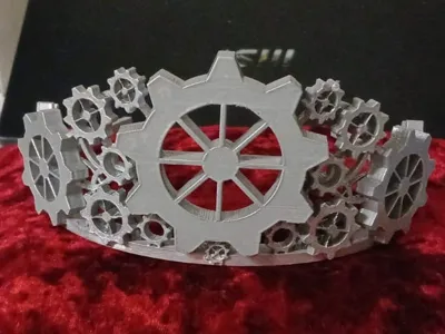 Gear Tiara Crown