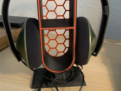 Headset stand with storage no AMS