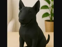 Figurine de bull terrier anglais — photo 1