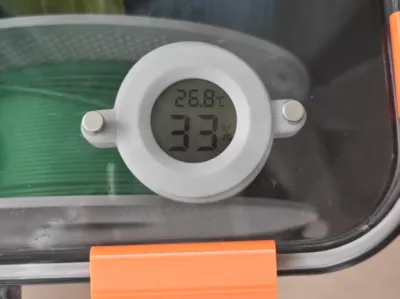 Circular Thermometer Magnetic Mounting Bracket_for Drying Oven