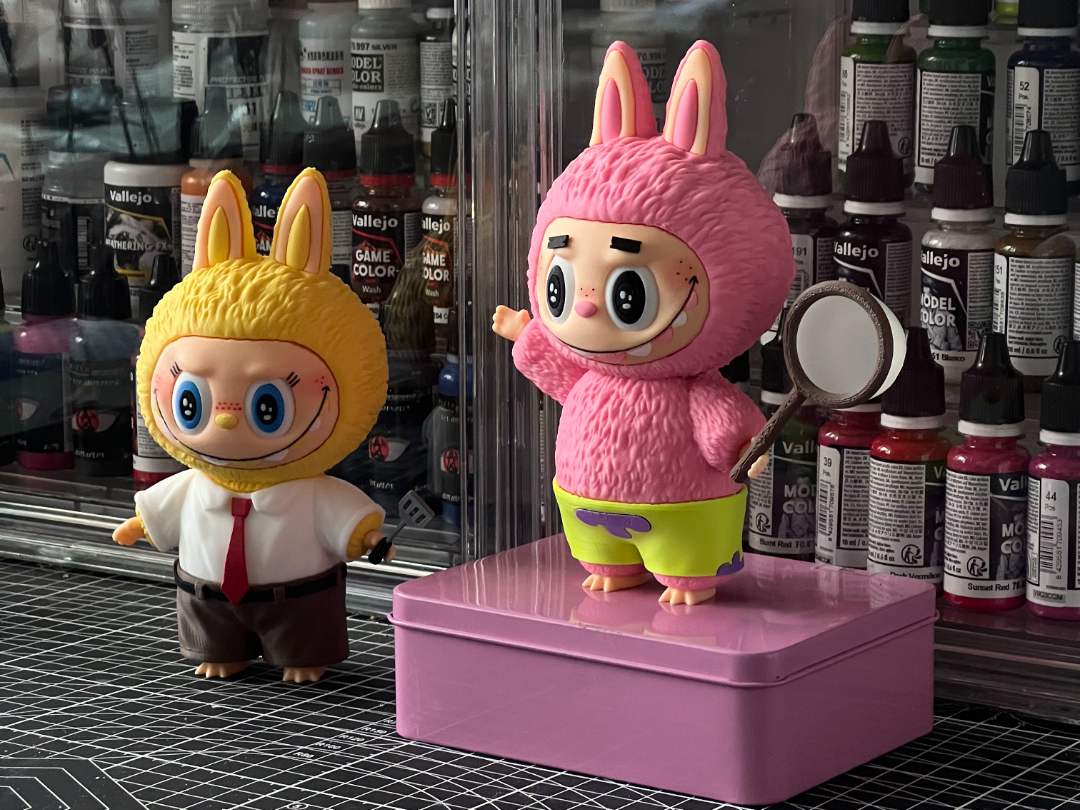 Patrick Star x Labubu Fully Disassembled Version (No AMS