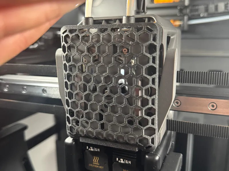 H2D前盖网六边形四边形