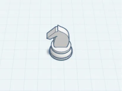 Chess piece White Knight
