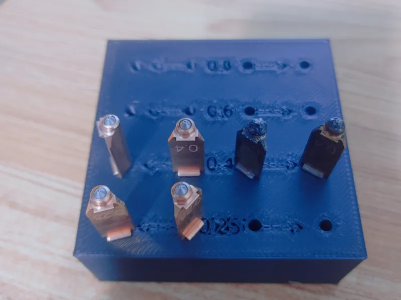 Flashforge AD5X Multi Nozzle Organizer
