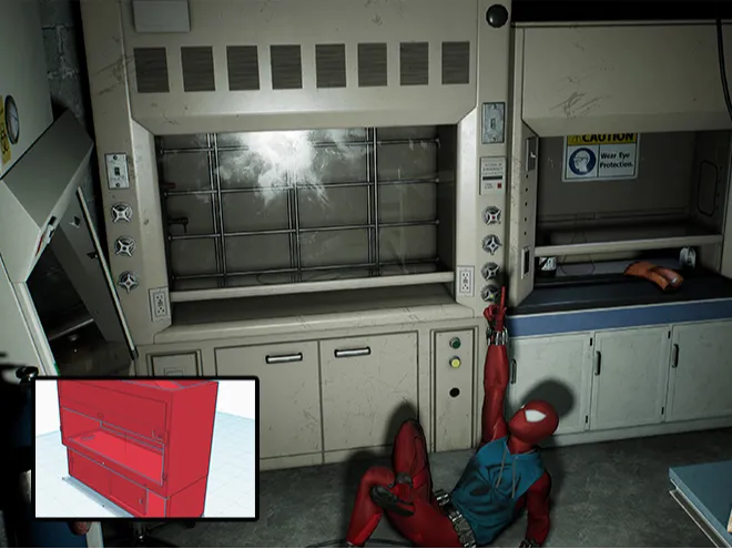 Fume cupboard mini