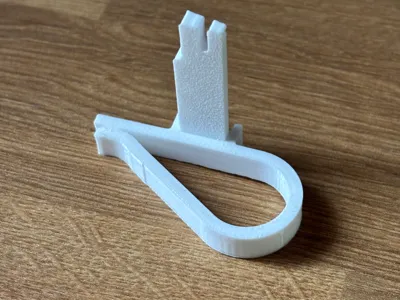 Support pare-soleil pour badge de telepeage