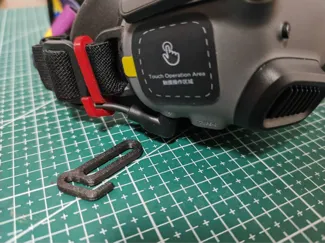 DJI goggles2 电源线固定