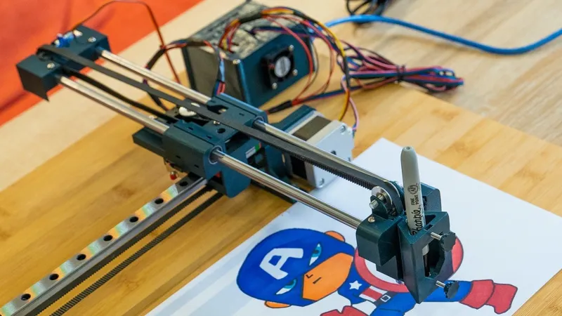 Easy CNC Drawing Machine - Arduino GRBL Plotter
