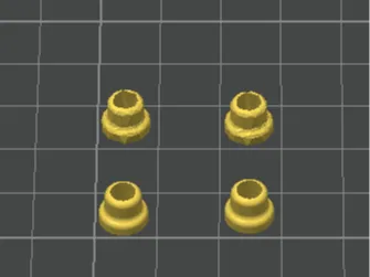 封箱箱体密封器 6MM外径*4.1MM内径，平口8MM