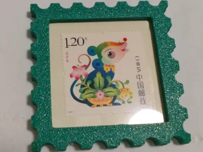 Postage Stamp Refrigerator Magnets