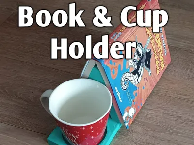 Book & Cup Holder