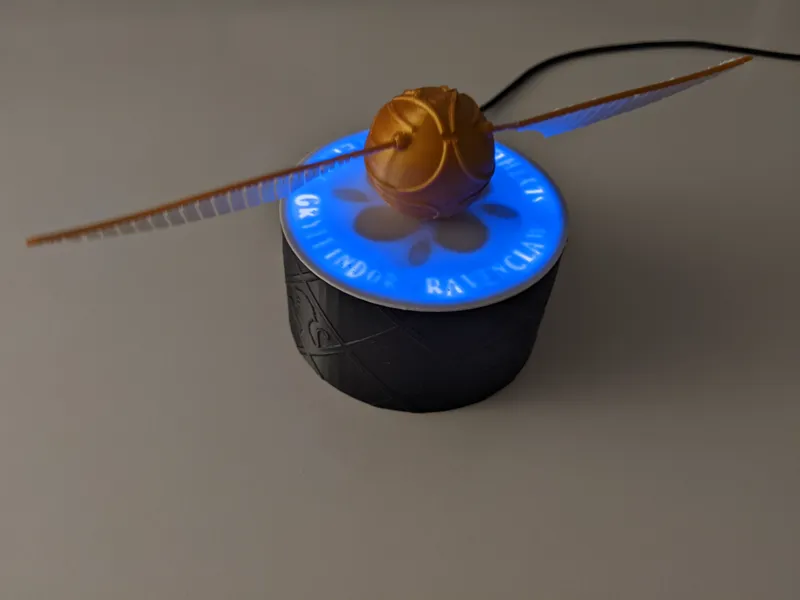 Levitating Golden Snitch Harry Potter