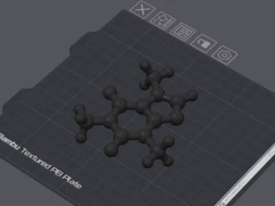 caffein molecule project