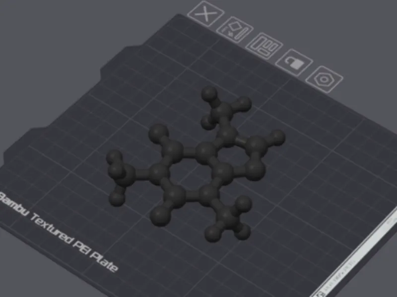 caffein molecule project