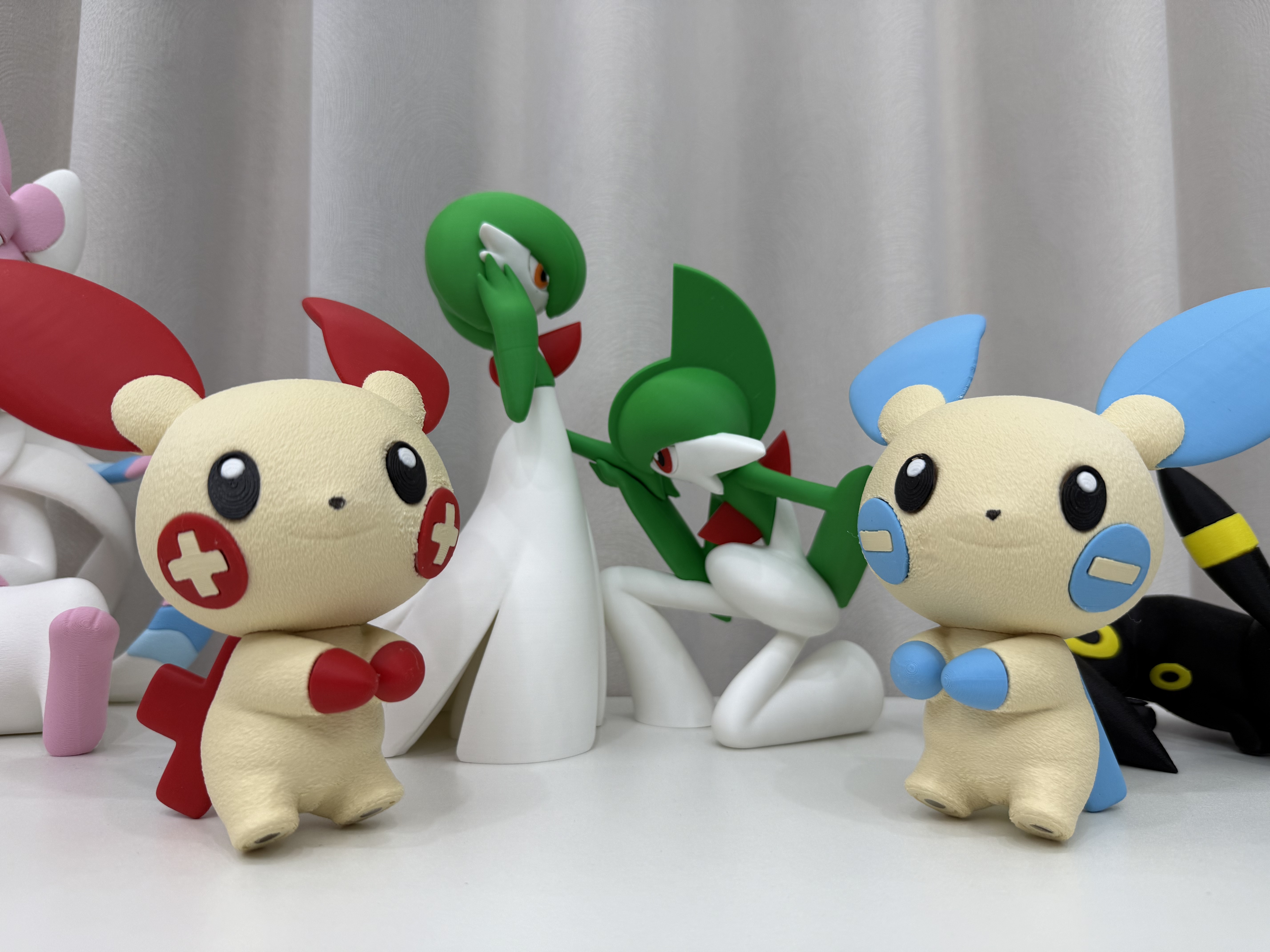 3Dプリント プラスル＆マイナン！（色分け印刷） - 無料3Dモデル