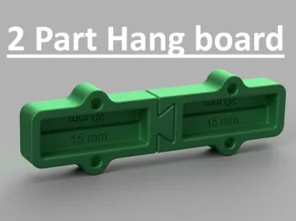 2 Part Hang board