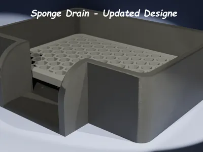 Sponge Drainer - New Upgraded Designe