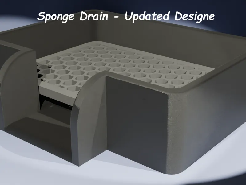 Sponge Drainer - New Upgraded Designe