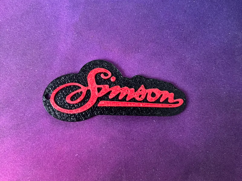 Simson Mofa Key Chain