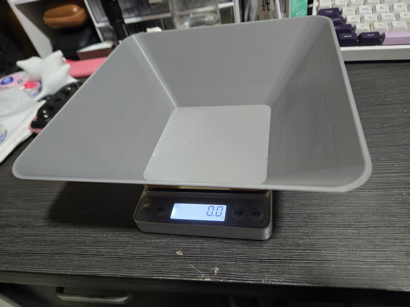 精密电子秤 秤盘 托盘 收纳盘 适用于10cm*10cm的盘面尺寸