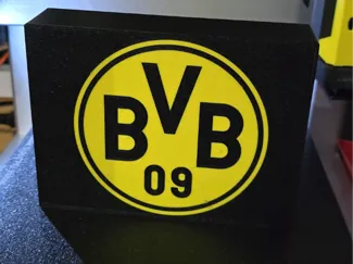 BVB 09 Borussia Dortmund Lichtkasten