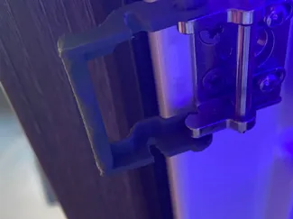 Dometic refrigerator door locker
