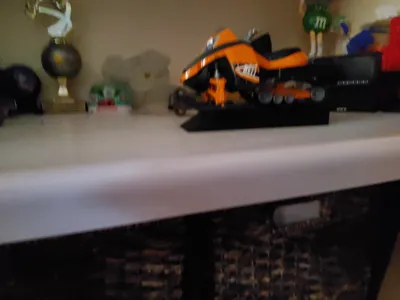 bruder snowmobile stand