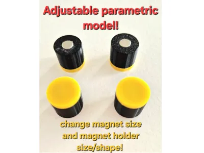 Magnet Holder for Fridge/Whiteboard - ADJUSTABLE!