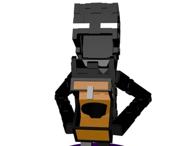 Enderman Dice Tower