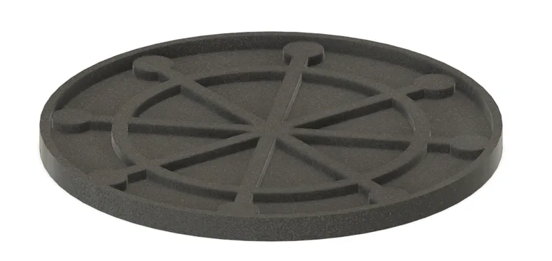 Dharma Wheel Coaster + Holder