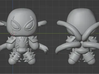 Antivenom Chibi-Modell