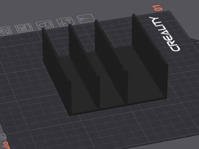 NoteBook holder - no supports needed