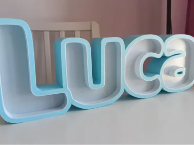 Luca LED Sign